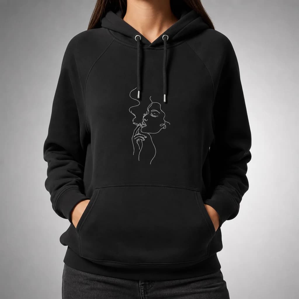 Smoke Show Organic Cotton Hoodie — image 1 of 5