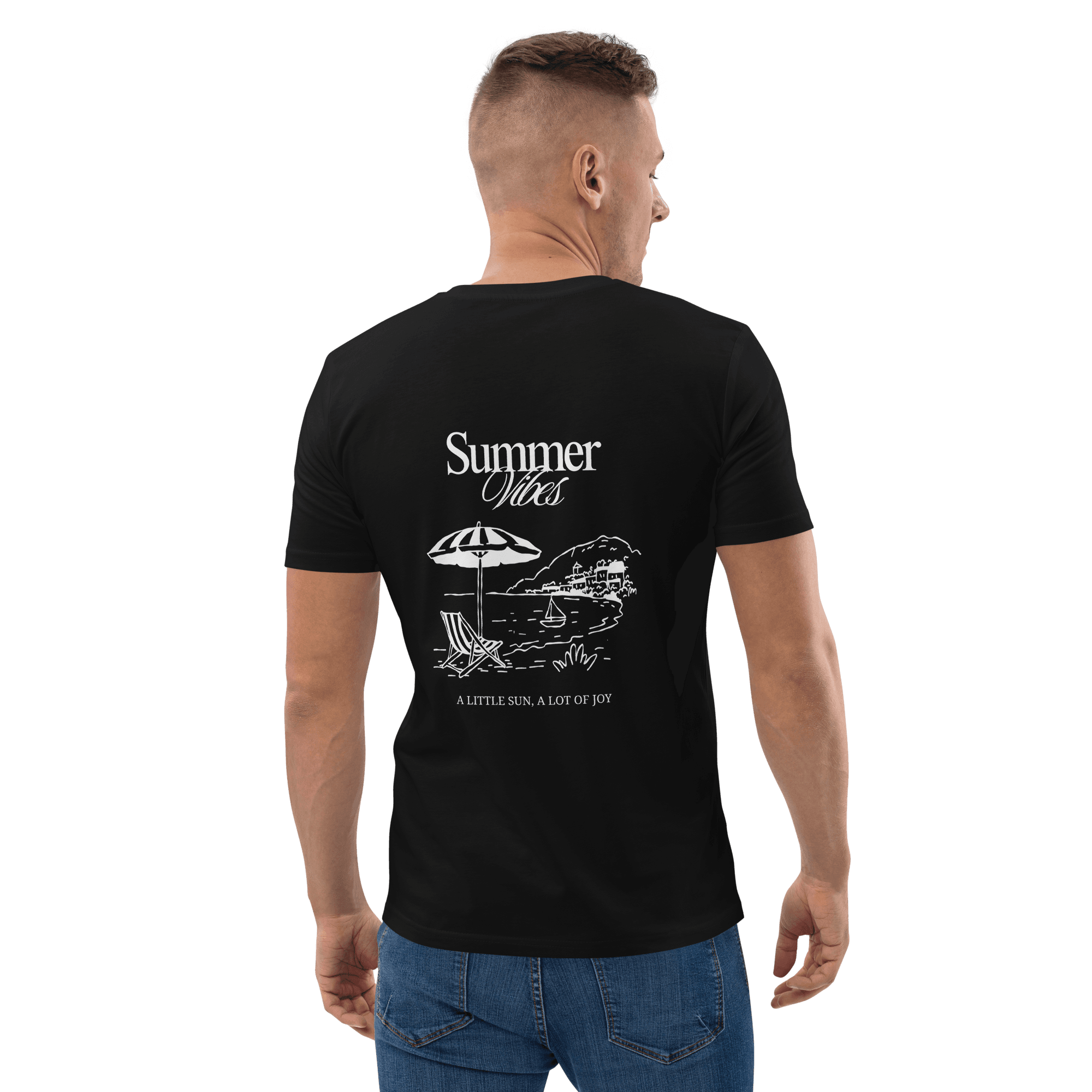 Summer Vibes — Organic Cotton T-Shirt — image 3 of 8