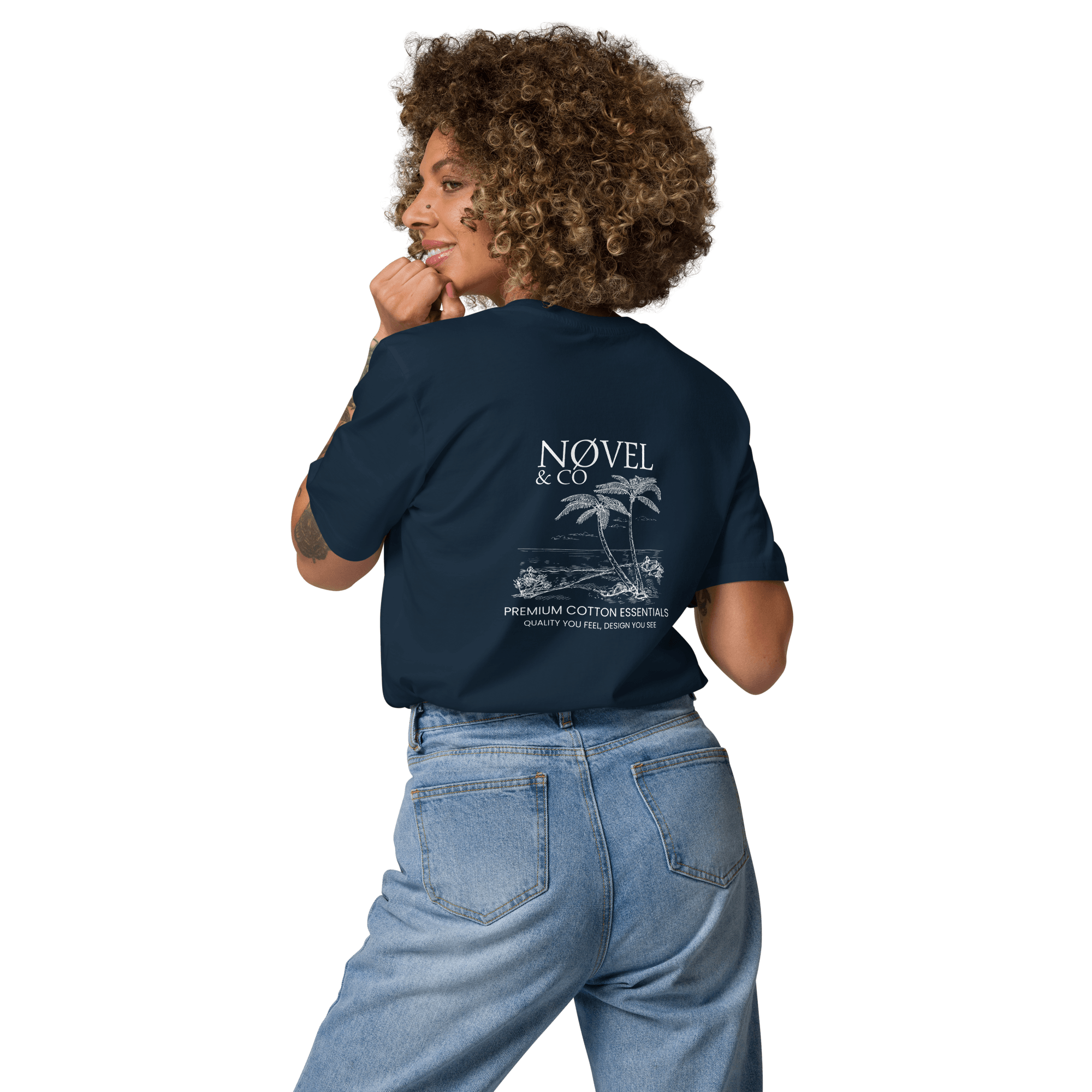 Quality You Feel, Design You See — Organic Cotton T-Shirt — image 1 of 8