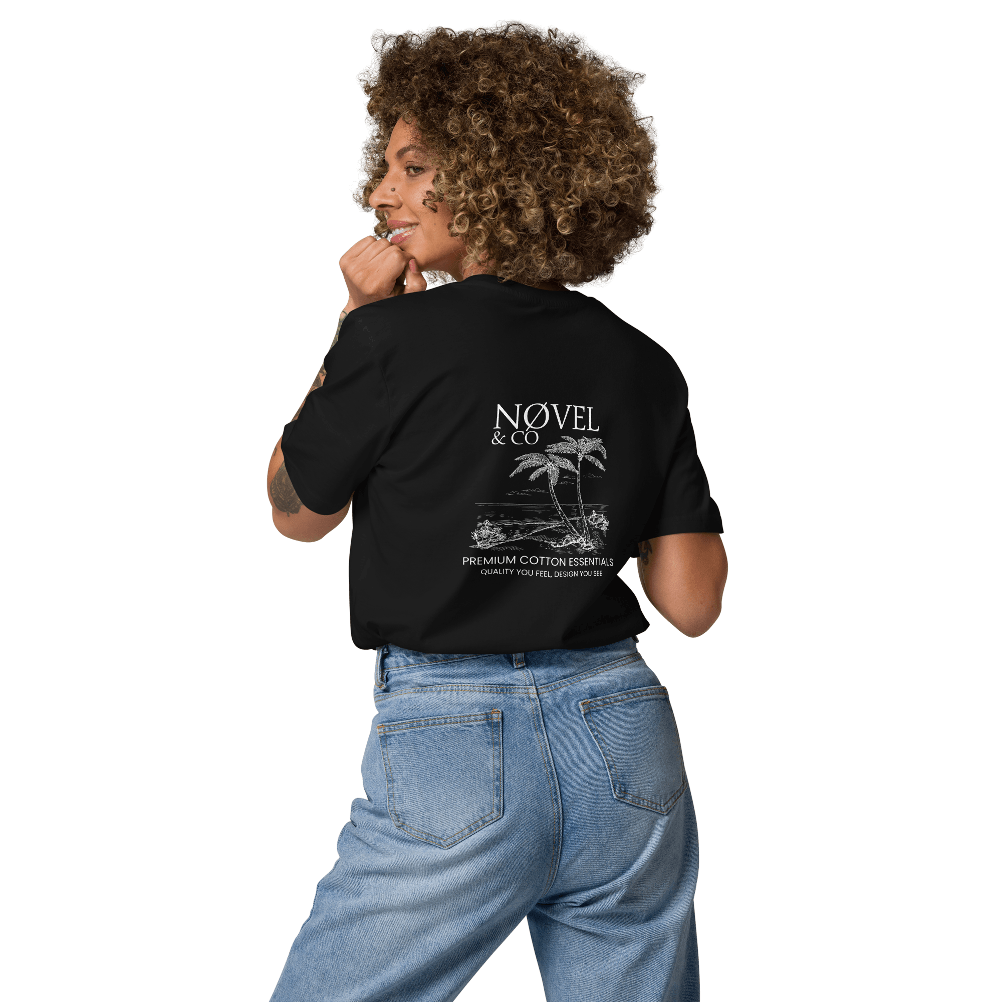 Quality You Feel, Design You See — Organic Cotton T-Shirt — image 3 of 8
