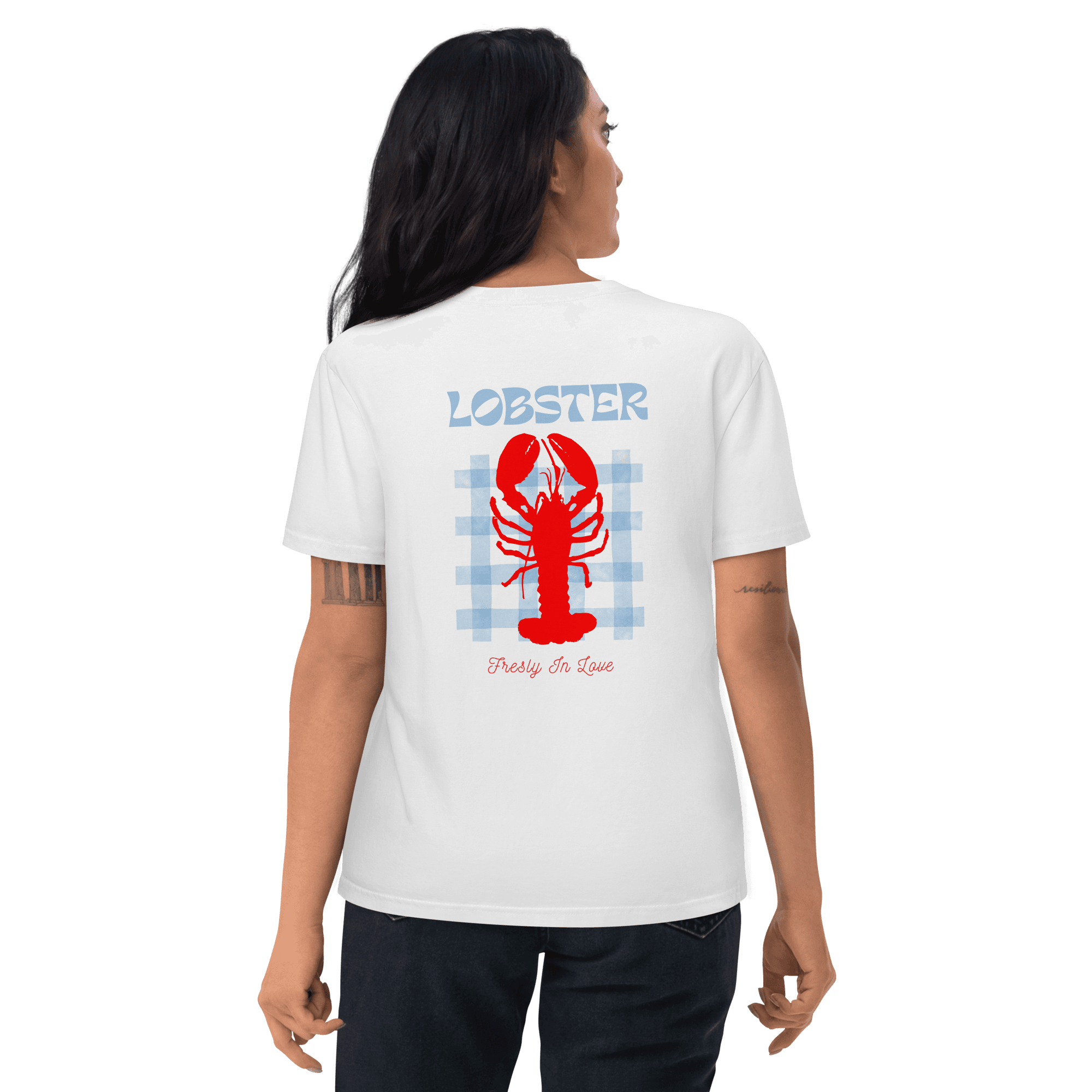 Caught in Red — Organic Cotton T-Shirt — image 3 of 8