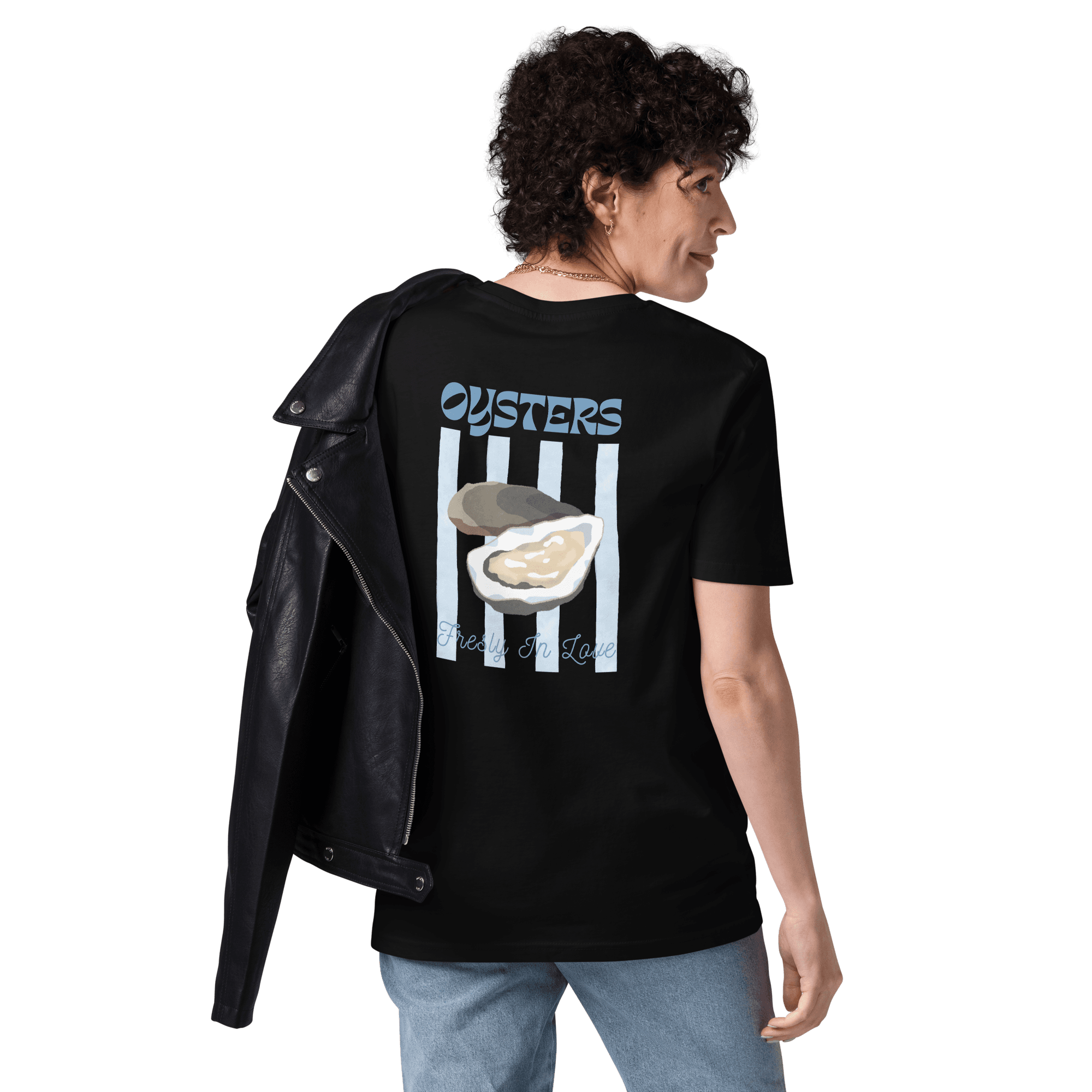 Caught in Blue — Organic Cotton T-Shirt — image 1 of 8