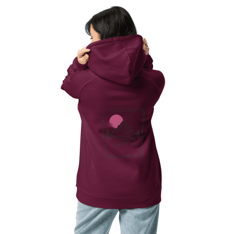 Violet Summit Organic Cotton Hoodie — image 1 of 3
